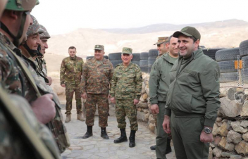 Սուրեն Պապիկյանն այցելել է հանրապետության հարավարևմտյան սահմանագոտի