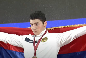 Ծանրորդ Նարեկ Մկրտչյանն աշխարհի երիտասարդների առաջնությունում նվաճեց փոքր բրոնզե մեդալ