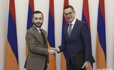 Հայկ Կոնջորյանն ընդունել է Շվեյցարիայի արտակարգ եւ լիազոր դեսպանին