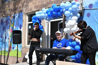 Աննա Հակոբյանը մասնակցել է աուտիզմի իրազեկման միջազգային օրվա միջոցառմանը