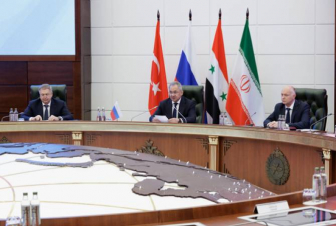 Դամասկոսը հայտարարել է, որ քառակողմ հանդիպման ժամանակ քննարկվել է Սիրիայից Թուրքիայի ուժերի դուրսբերման հարցը