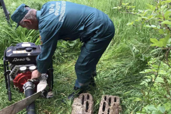 Փրկարարները տան նկուղից հեռացրել են մոտ 40 տոննա ջուր