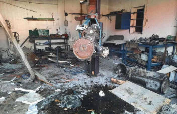 Ափնագյուղի ավտոտեխսպասարկման կետում պայթյուն է տեղի ունեցել. կա տուժած