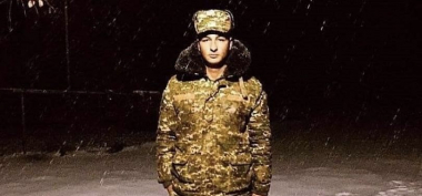 Վահագն Խաչատրյանը Սոթքում զոհված Էդգար Սուլեյմանյանին հետմահու պարգևատրել է Մարտական ծառայության մեդալով