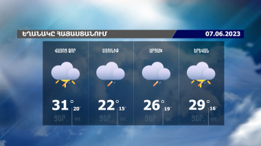 Եղանակի տեսություն. 07.06.2023