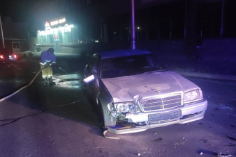 Արշակունյաց պողոտայում ավտովթար է տեղի ունեցել