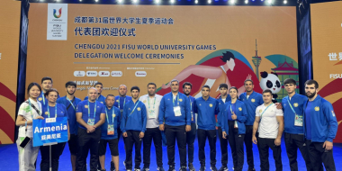 Համաշխարհային ուսանողական ամառային 31-րդ խաղեր. հայտնի են Հայաստանի դրոշակակիրները