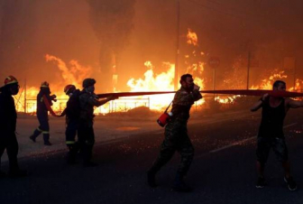 Հունաստանի հյուսիս-արևելքում բռնկված անտառային հրդեհի հետևանքով 18 մարդ է զոհվել