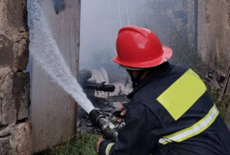 Փրկարարները մարել են Սպիտակ քաղաքում բռնկված հրդեհը