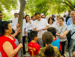 Ավան վարչական շրջանում էինք՝ բնակիչների ջերմ ընդունելությամբ. Ալխաս Ղազարյան