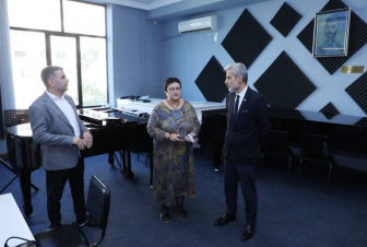 ԿԳՄՍ փոխնախարար Դանիելյանն այցելել է Կոնսերվատորիա