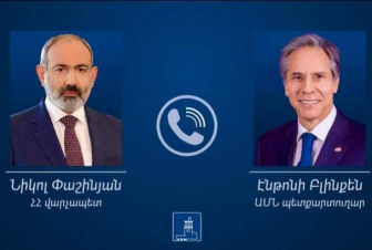 Փաշինյանն ու Բլինքենը քննարկել են ԼՂ-ում իրավիճակը