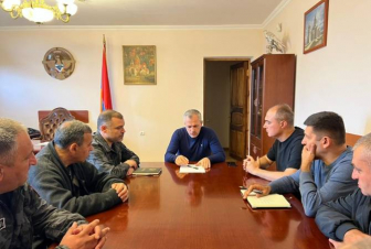 Սամվել Շահրամանյանը հանձնարարականներ է տվել քաղաքացիների անվտանգ երթևեկը դեպի Հայաստան կազմակերպելու և հասարակական կարգի պահպանման ուղղությամբ