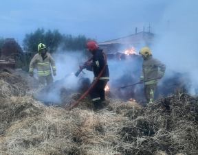 Ալագյազ գյուղում մոտ 250 հակ անասնակեր է այրվել 