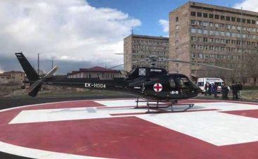 Բժիշկների թիմն ուղղաթիռով մեկնել է Ստեփանակերտ․ հիվանդները կտեղափոխվեն ՀՀ