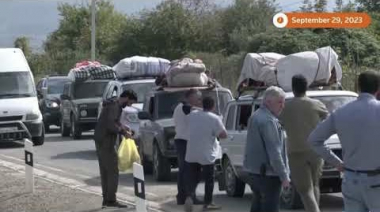 Ավելի քան 88,700 արցախցի հատել է ՀՀ սահմանը. Reuters-ը տեսանյութ է հրապարակել բռնի տեղահանության մասին