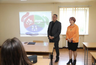 ՆԳՆ ՓԾ տնօրեն-ներքին գործերի նախարարի տեղակալն այցելել է Ճգնաժամային կառավարման պետական ակադեմիա