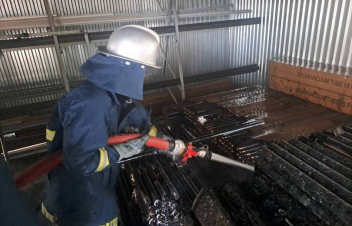 Հրդեհ է բռնկվել Երևանի Շամպայն գինիների գործարանում