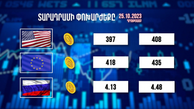 Տարադրամի փոխարժեքը. 25.10.2023