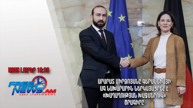 Արարատ Միրզոյանը Գերմանիայի ԱԳ նախարարին ներկայացրել է «խաղաղության խաչմերուկ» ծրագիրը․ Ազատ լուրեր
