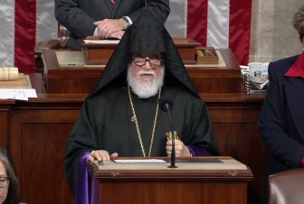 Արամ Ա կաթողիկոսը ԱՄՆ ղեկավարությանը կոչ է արել աջակցել Լեռնային Ղարաբաղի 100 հազար հայ քրիստոնյա փախստականներին