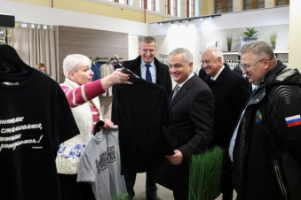 Մհեր Գրիգորյանն այցելել է ԵԱՏՄ երկրների ԺՏՆՑ տաղավարներ