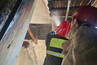 Ձորաղբյուր գյուղում տան տանիք է այրվել