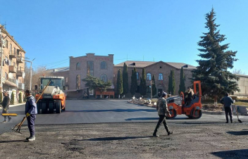 Սուբվենցիոն ծրագրով Արթիկում մեկնարկած շինարարական աշխատանքները շարունակվում են