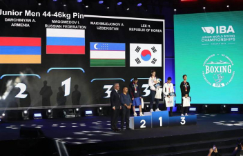 4 ոսկե, 5 արծաթե և 1 բրոնզե մեդալ՝ բռնցքամարտի ավագ տարիքի պատանիների աշխարհի առաջնությունից