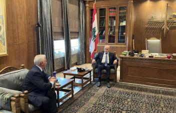 Լիբանանի Խորհրդարանի նախագահի հետ զրույցում ՀՀ դեսպանն անդրադարձել է Հարավային Կովկասում անվտանգային մարտահրավերներին