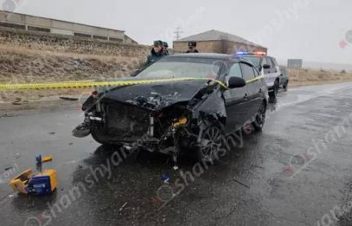 Կոտայքի մարզում մեքենաներ են բախվել. տուժածերից 7 տարեկան երեխան Եղվարդից տեղափոխվել է Երևան