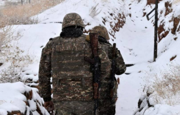 Բքի պատճառով մոլորված զինծառայողի որոնողափրկարարական աշխատանքները շարունակվում են․ ՀՀ ՊՆ