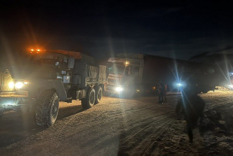 Փրկարարներն արգելափակումից դուրս են բերել 15 բեռնատար