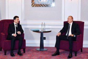 Ալիևը Զելենսկիին հայտնել է Ադրբեջանի աջակցությունն Ուկրաինայի տարածքային ամբողջականությանը