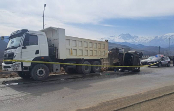 Կապանի օդանավակայանի մոտակայքում մեքենաներ են բախվել. կա տուժած