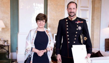 ՀՀ դեսպանը առանձնազրույց է ունեցել Նորվեգիայի թագաժառանգի հետ