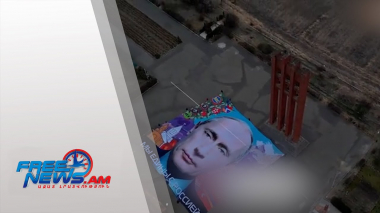 Ինչպես է Պուտինի հսկա դիմանկարը հայտնվել Սարդարապատի հուշահամալիրում