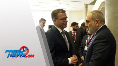 Փաշինյանի հանդիպումը Ֆինլանդիայի վարչապետ Պետեր Օրփոյի հետ