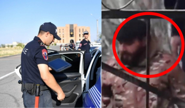 Ահաբեկիչներին ոստիկանական բաժանմնունք բերման են ենթարկել պարեկները