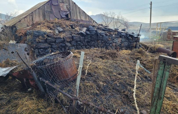 Ծաղկունքում հրդեհի հետևանքով այրվել է պահեստավորված անասնակերն ու խորդանոցը