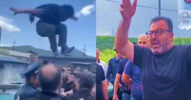 Տավուշում ցուցարարների ու Գառնիկ Դանիեյանի միջև քաշքշուկ է տեղի ունեցել