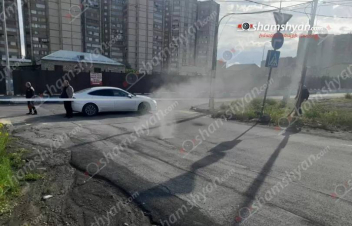 Արտակարգ իրավիճակ Երևանում․ ճանապարհի տակով անցնող գազախողովակը վնասվել է, սկսվել է ուժեղ արտահոսք
