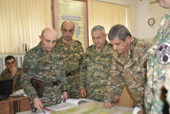 Ստուգվել է սպառազինության և ռազմական տեխնիկայի վիճակը․ ՊՆ