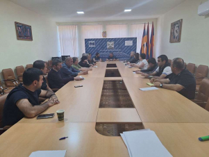 Լոռու մարզպետը խորհրդակցություն է անցկացրել