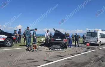 «BMW»-ն մխրճվել է բեռնատարի կցորդիչի մեջ. մшհացածի դին ավտոմեքենայից դուրս է բերվել հատուկ տեխնիկայի միջոցով