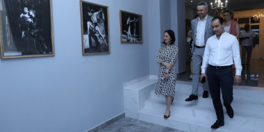 Ժաննա Անդրեասյանը Երևանի պարարվեստի պետական քոլեջում ներկա է եղել բալետային ներկայացմանը