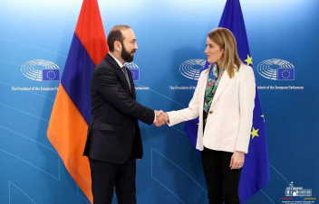 Արարատ Միրզոյանը շնորհավորել է Եվրախորհրդարանի նախագահի պաշտոնում վերընտրված Ռոբերտա Մեցոլային