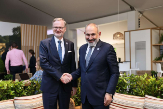 Կայացել է Հայաստանի և Չեխիայի վարչապետների հանդիպումը