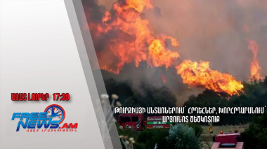 Թուրքիայի անտառներում՝ հրդեհներ, խորհրդարանում՝ արյունոտ ծեծկռտուք. Ազատ լուրեր 