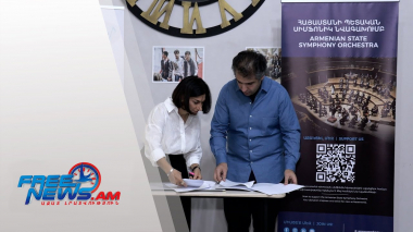 Հուշագիր՝ ՀՀ սիմֆոնիկ նվագախմբի ու «Կողք կողքի» ներառական կրթամշակութային ՀԿ-ի միջև